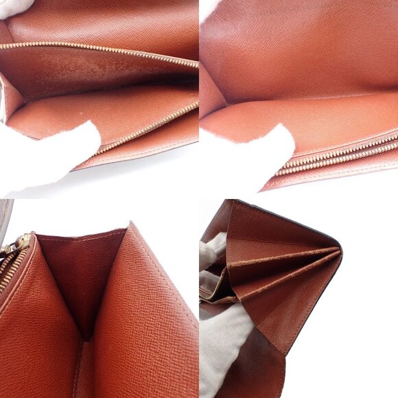 LOUIS VUITTON Porte Monnaie Credit Long Wallet Monogram Leather M61725 07EF435 - Picture 13 of 15